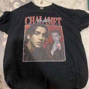 Timothee Chalamet Graphic Tee Urban Outfitters